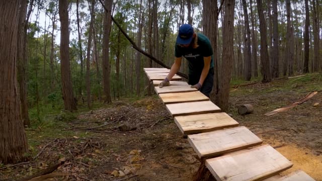 Mtb clearance wooden jump