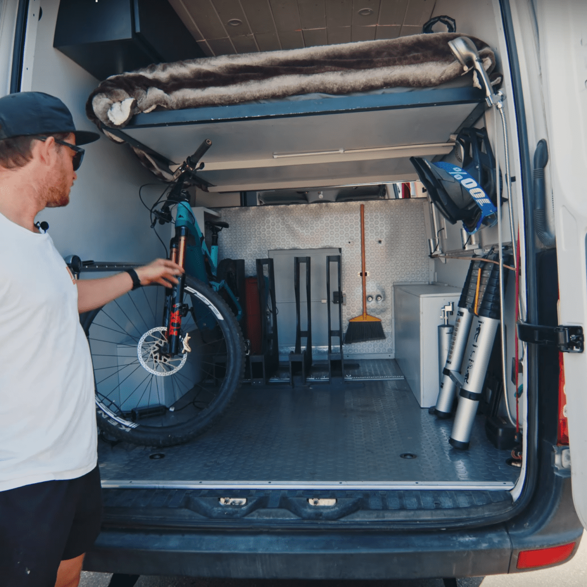 Van bike storage discount ideas