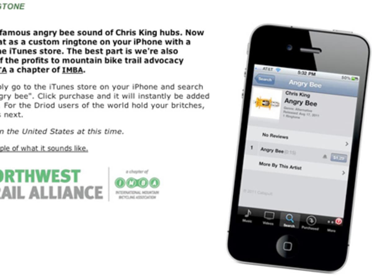 Chris King Angry Bees Ringtone - BikeMag