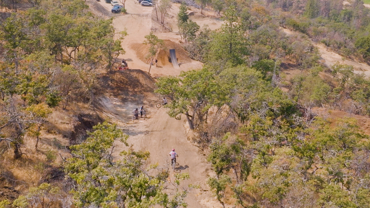 Building a Bike Park at Red Hawk Ridge