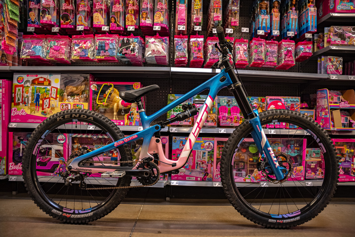 This Barbie-Themed Mountain Bike Just Made History