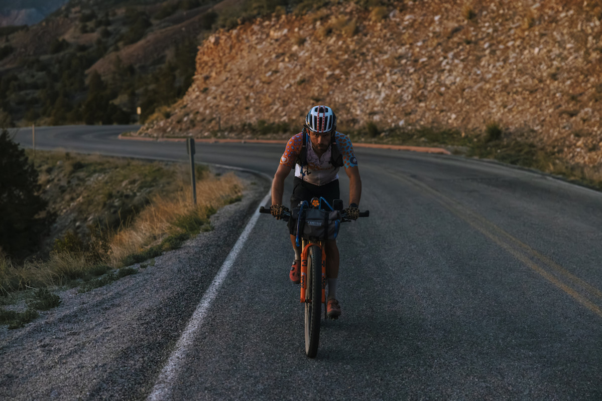 Mountain Biker Attempts to Ride From Colorado to Utah for a Good
Reason