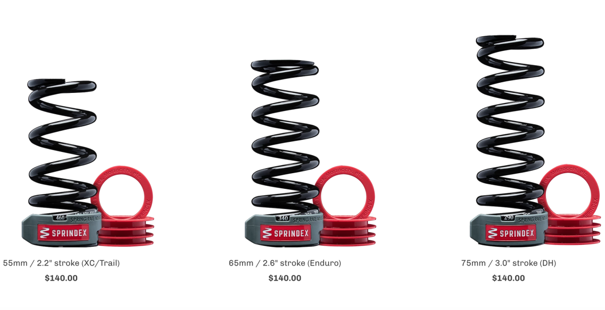 Sprindex Introduces Adjustable Spring Rate Coils BikeMag