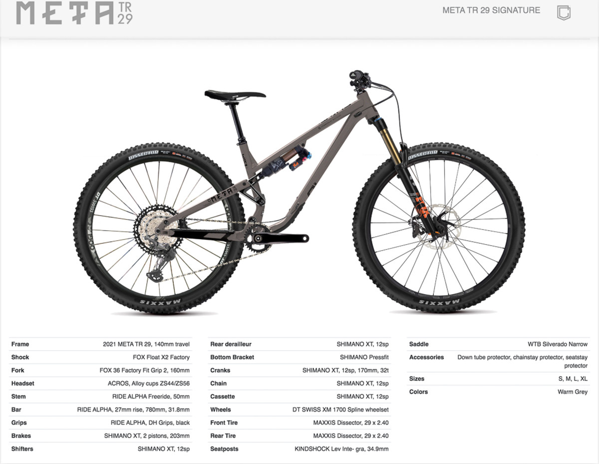 Commencal Introduces 2021 Meta TR 29 BikeMag