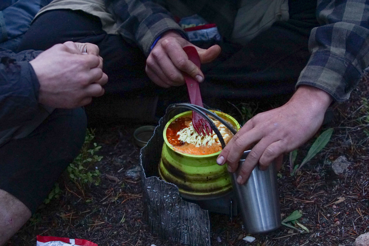 Bike Touring Kitchen - Our Current Cook Kit 