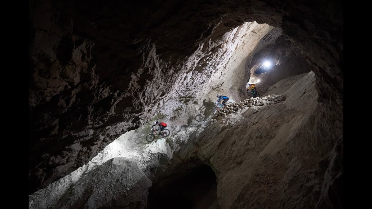 Riders Take On 6 Mile Trail In Abandoned Mine Shaft - BikeMag