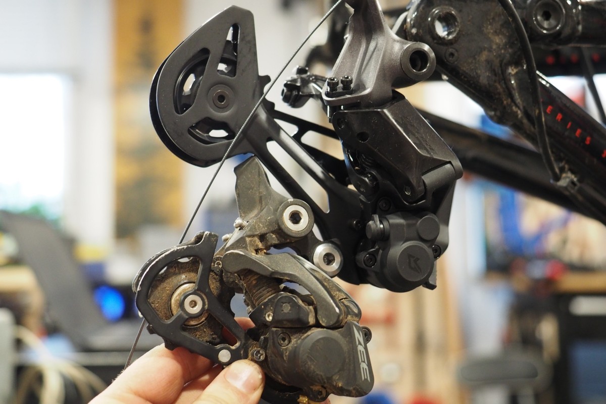 Clutch style rear derailleur online