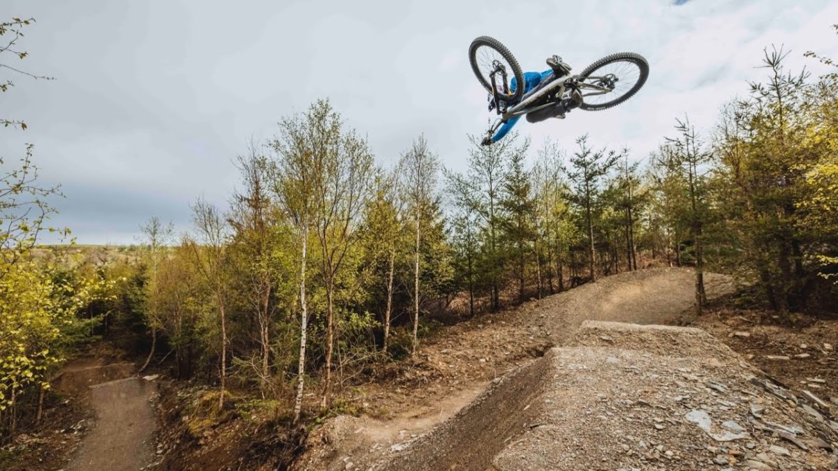 Matt Jones's New Jump Line at Caersws Bike Park Opens - BikeMag